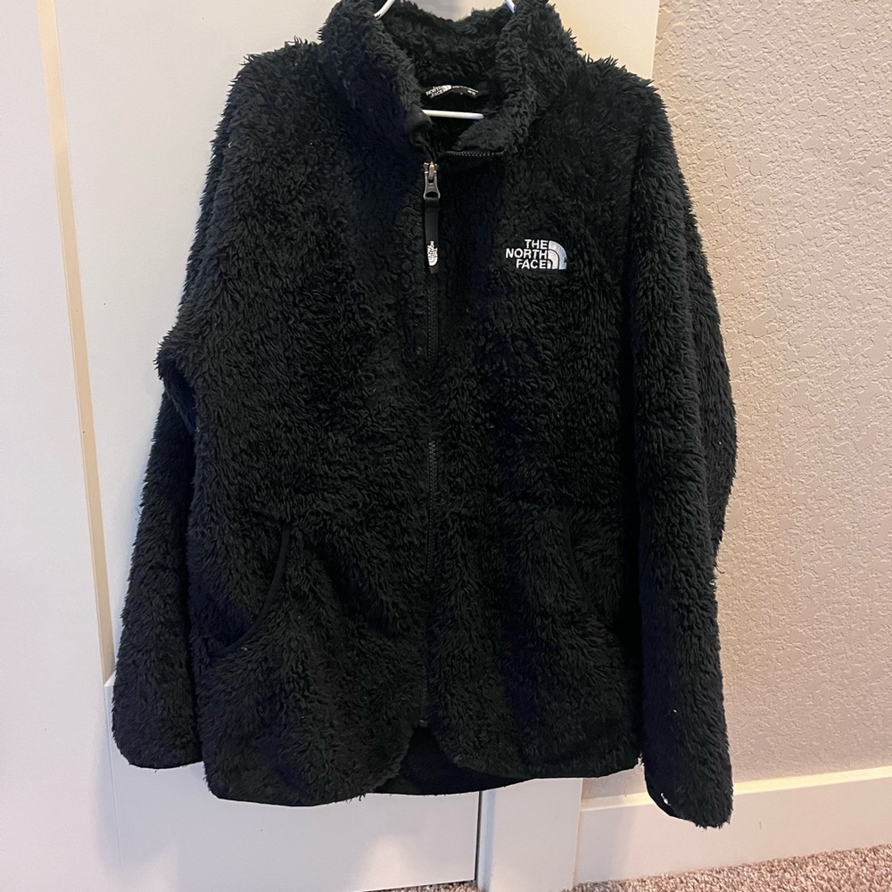 Girls north face fleece jacket